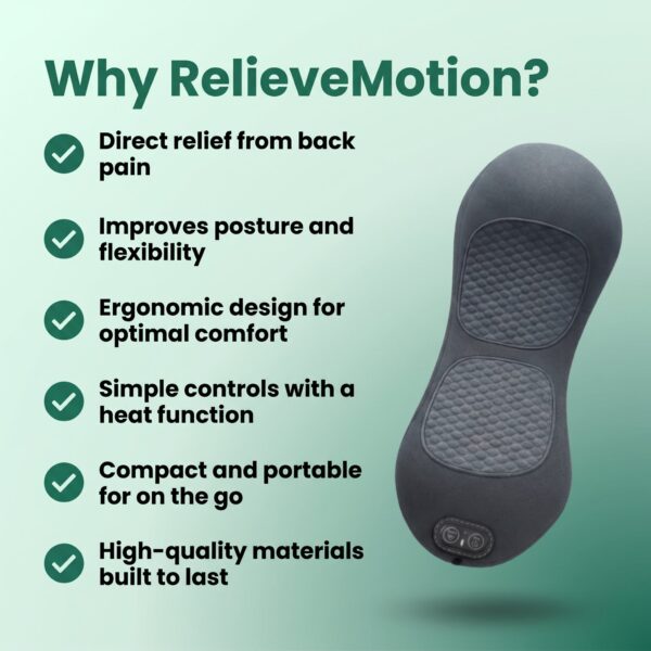 RelieveMotion Back Massager Pro