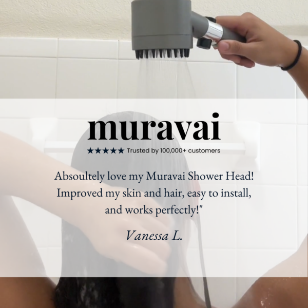 THE FILTERED SHOWERHEAD