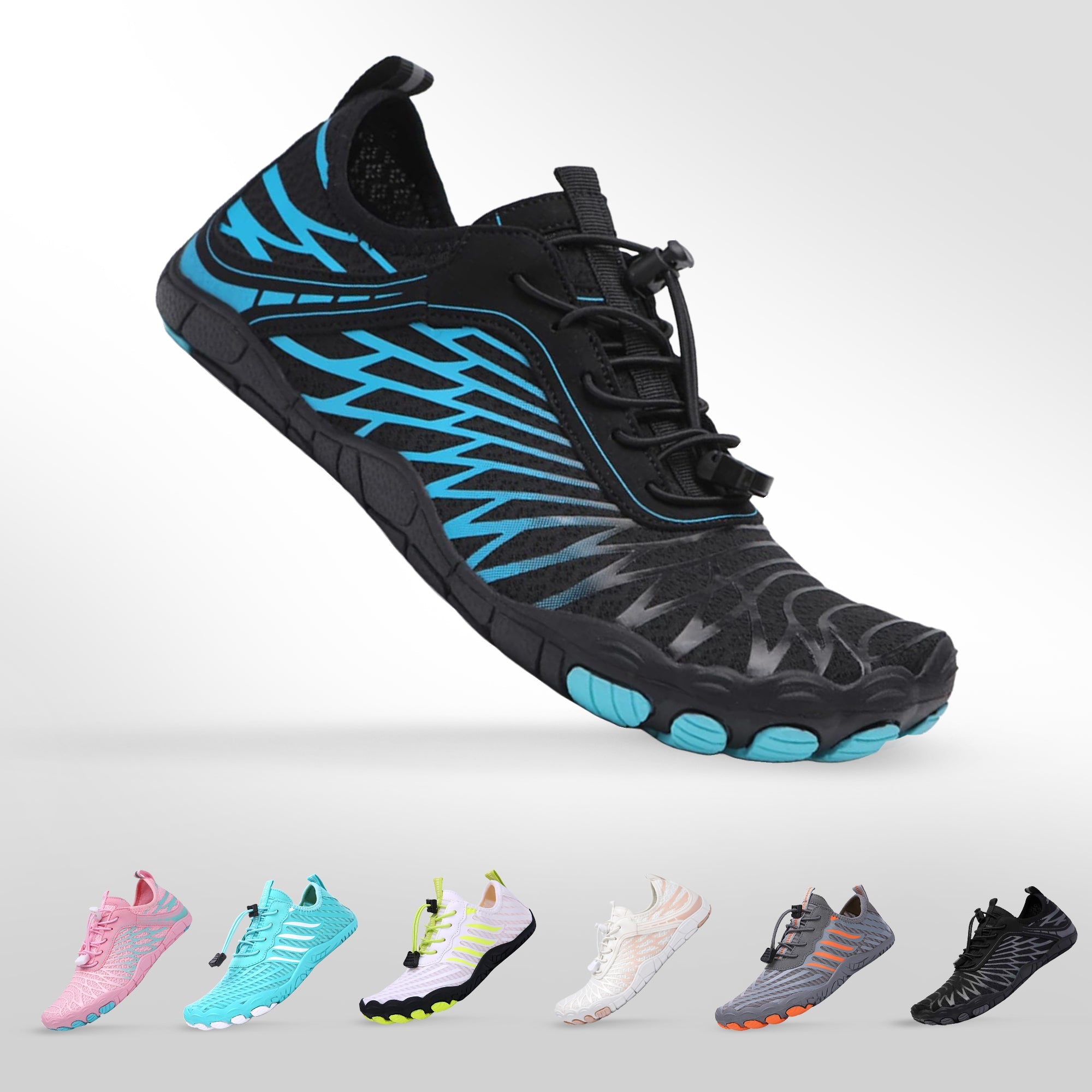 Barefoot shoes in a range of colours